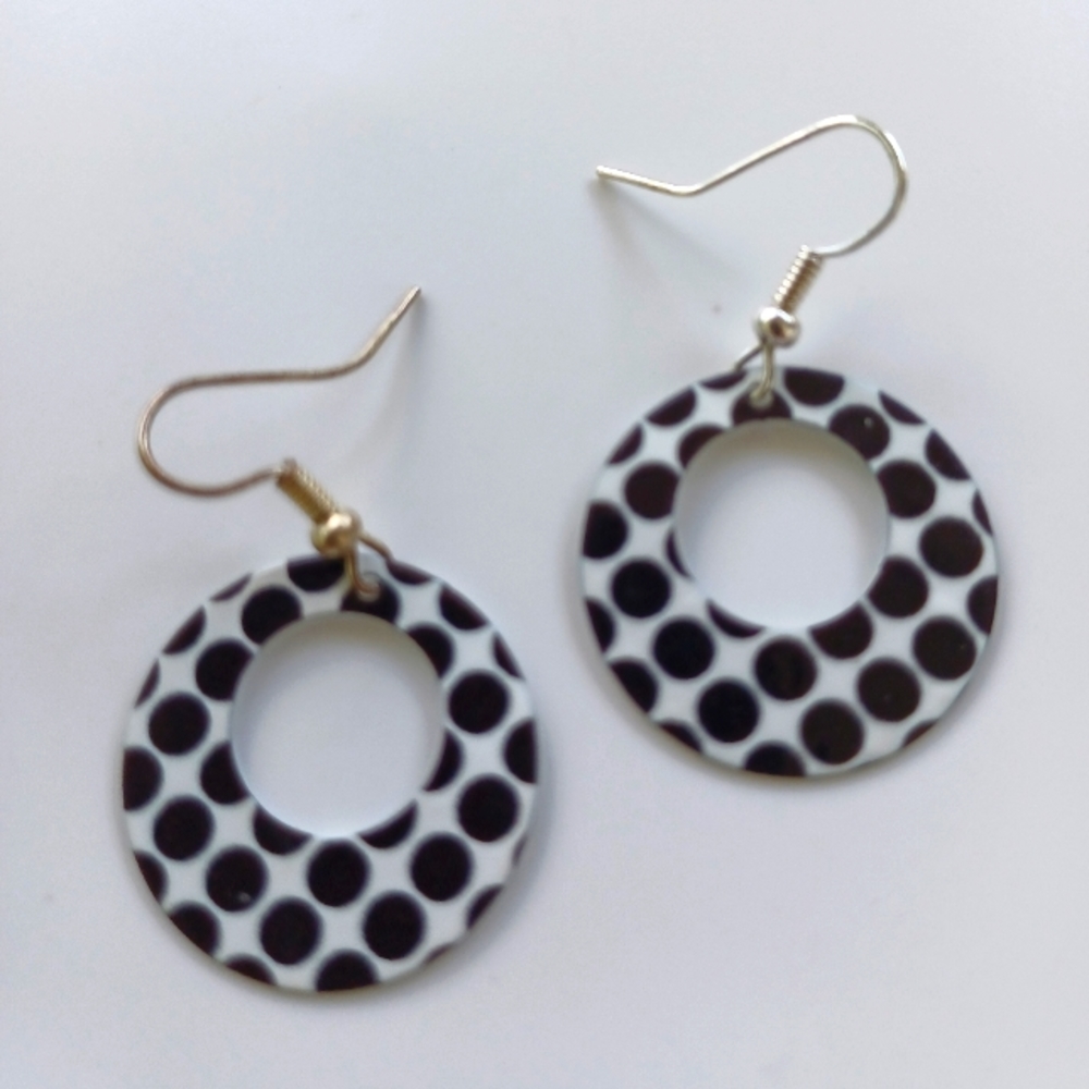 Unusual "Dots" Earrings